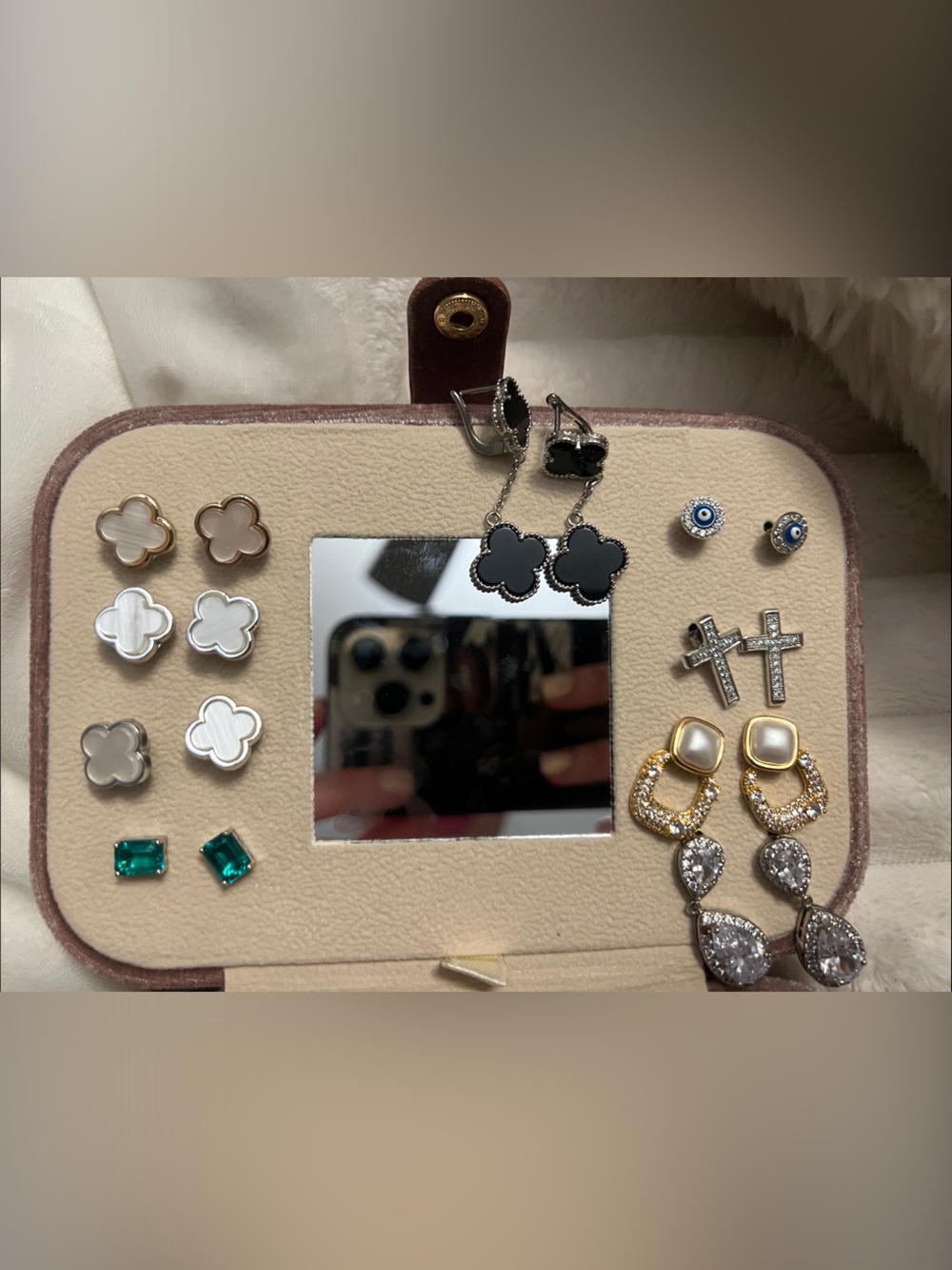 Set of 9 earrings-selling as a set